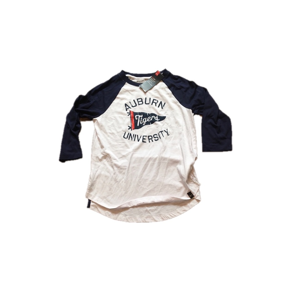 Auburn Tigers Under Armour Women’s 3/4 Raglan Shirt Small